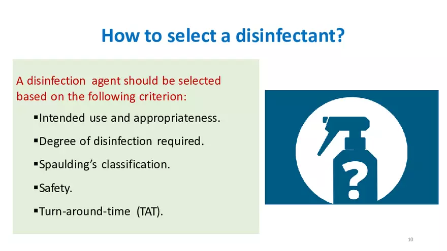 Sterilization and Disinfection - Page 38
