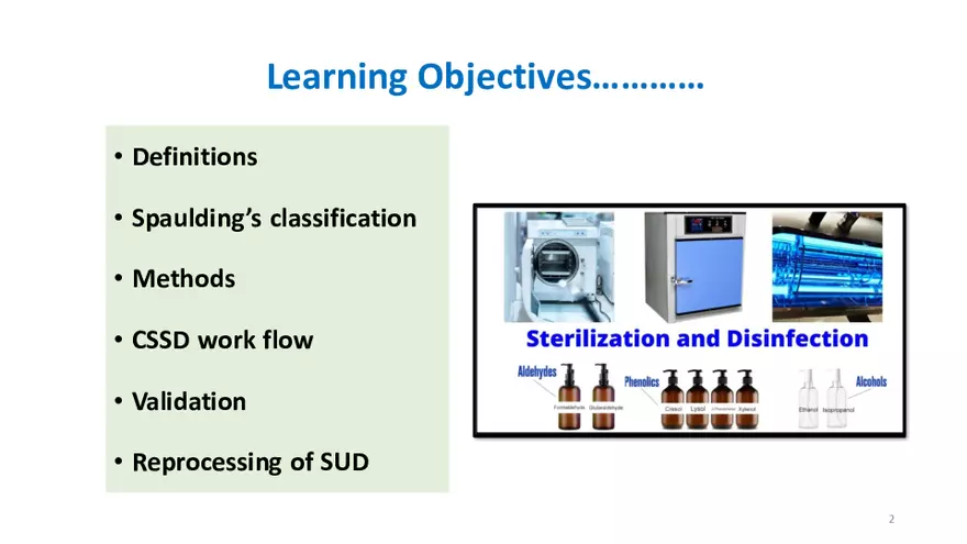 Sterilization and Disinfection - Page 2