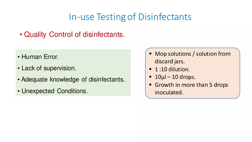 Sterilization and Disinfection - Page 3