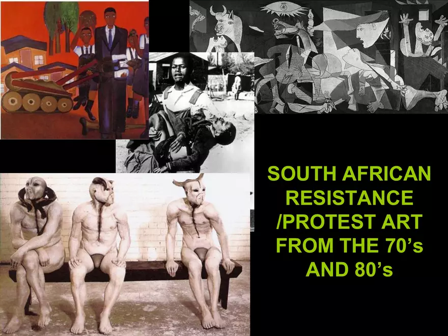 SA Protest and Resistance Art - Page 1