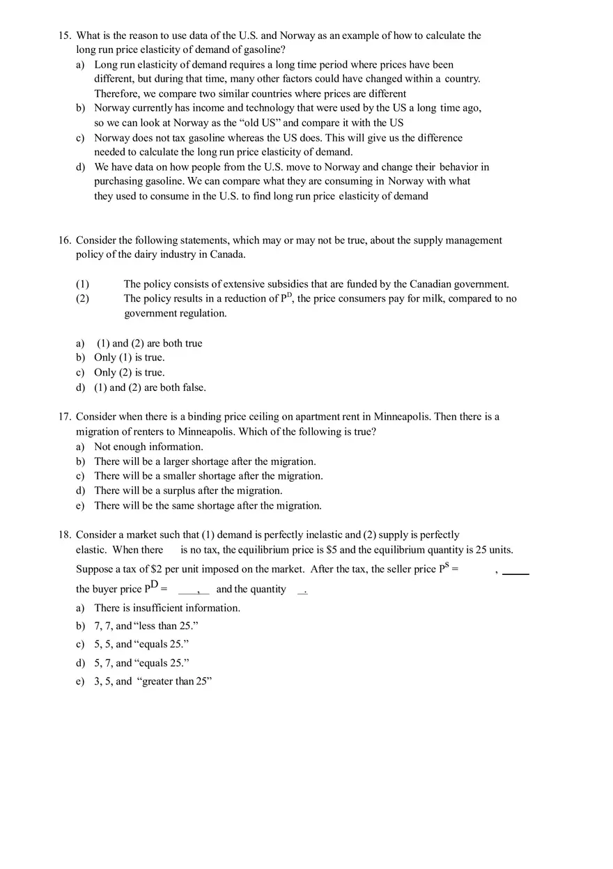 Consumer and Producer Surplus in an Unregulated Market Equilibrium - Page 4