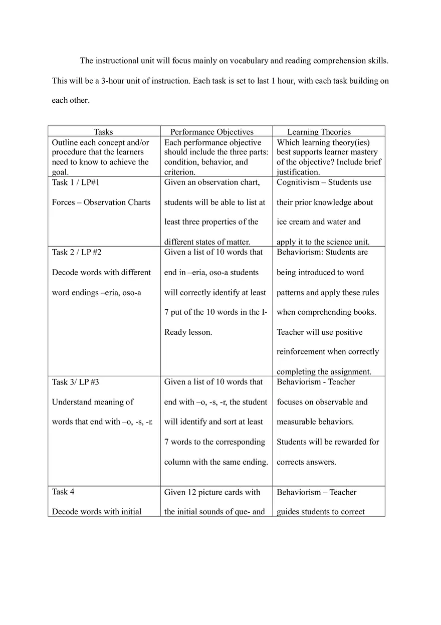 Integrating Science and Reading in Spanish Language Instruction - Page 8