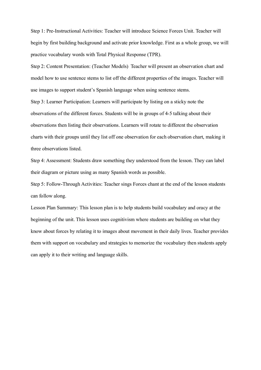 Integrating Science and Reading in Spanish Language Instruction - Page 10