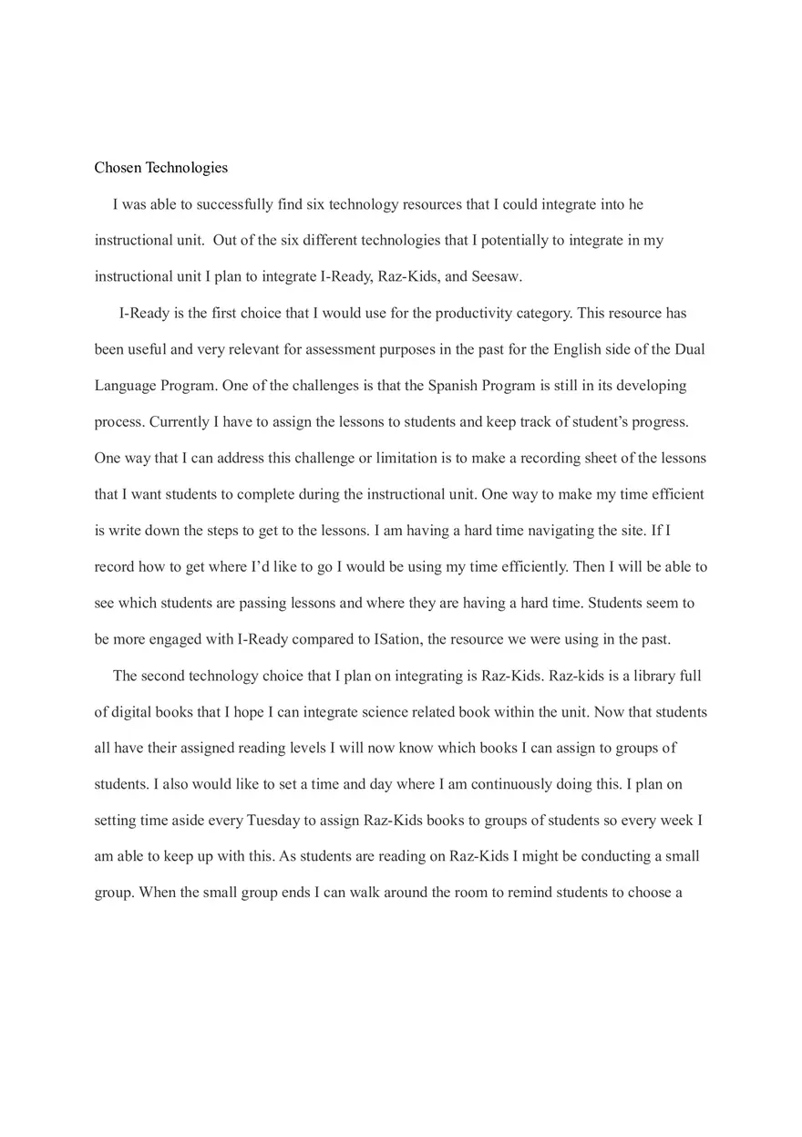 Integrating Science and Reading in Spanish Language Instruction - Page 5