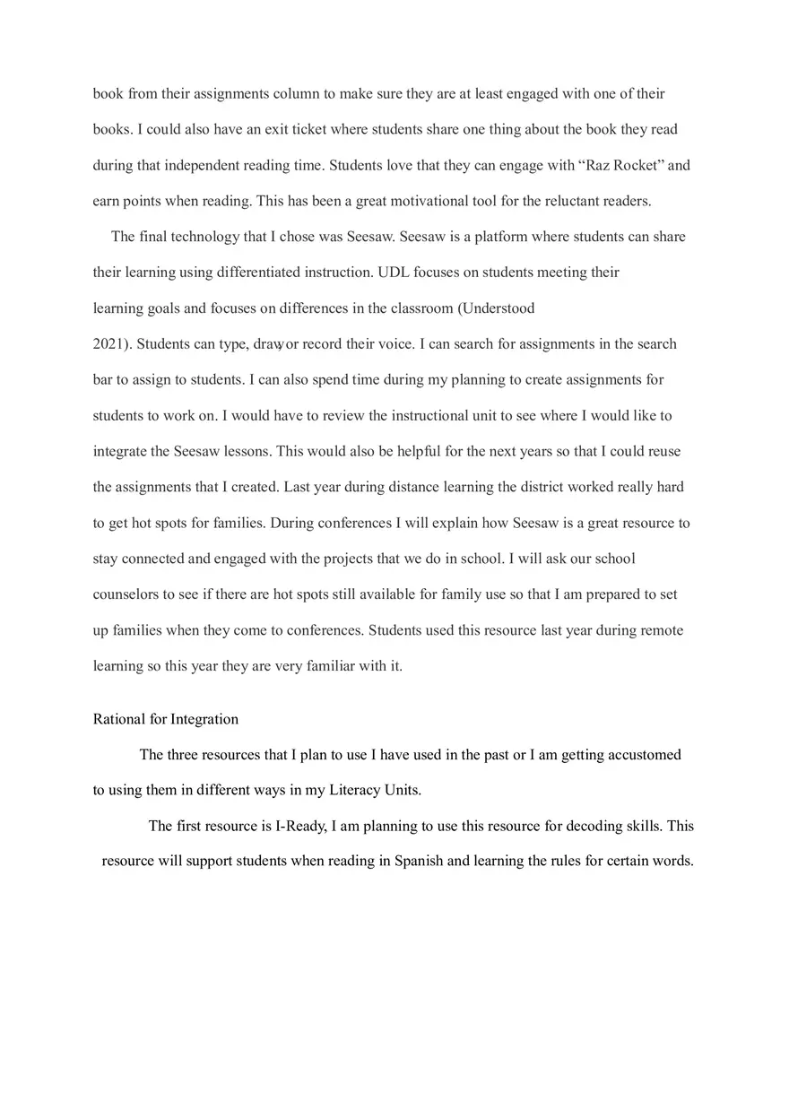 Integrating Science and Reading in Spanish Language Instruction - Page 6