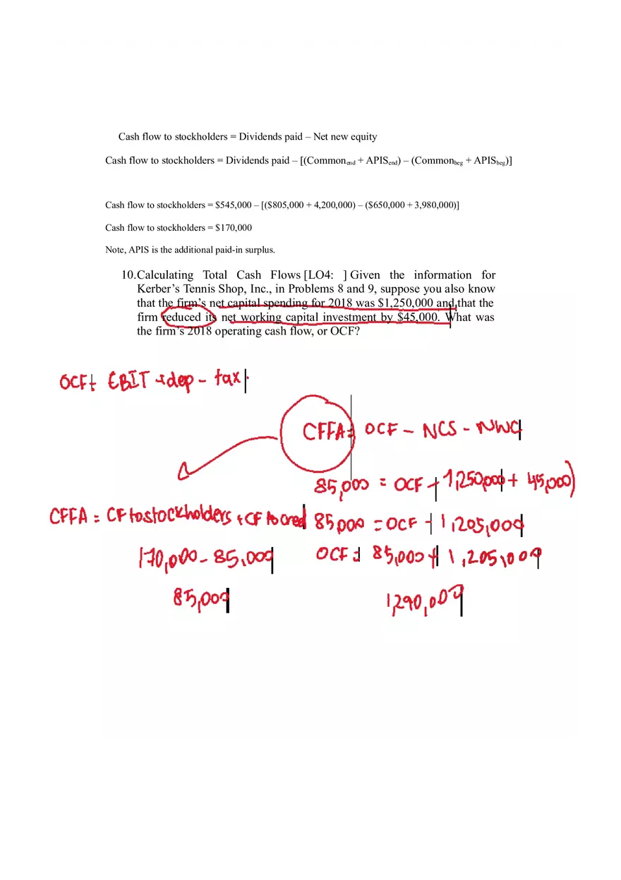 Finance Exercices Сhapter 2 with Solutions - Page 18