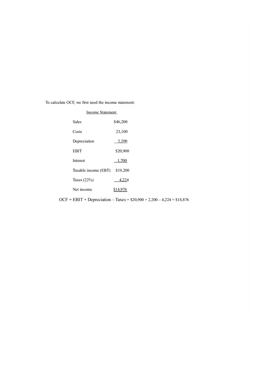 Finance Exercices Сhapter 2 with Solutions - Page 2