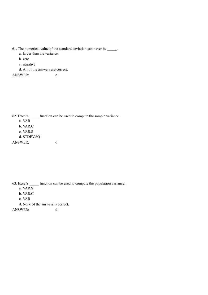Descriptive Statistics - Numerical Measures Part 2 - Page 10