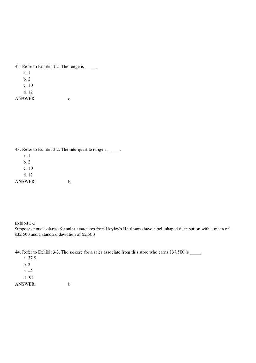 Descriptive Statistics - Numerical Measures Part 2 - Page 4