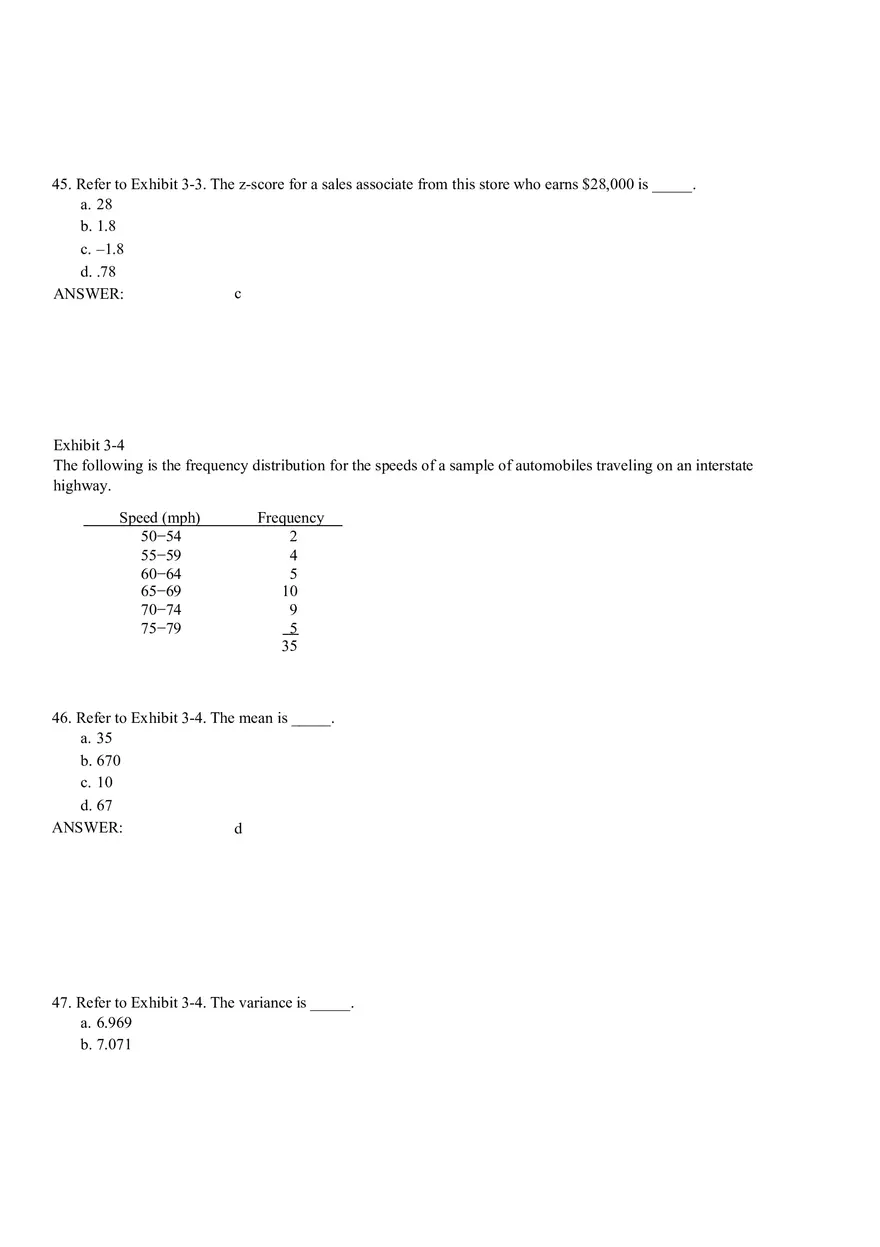 Descriptive Statistics - Numerical Measures Part 2 - Page 5