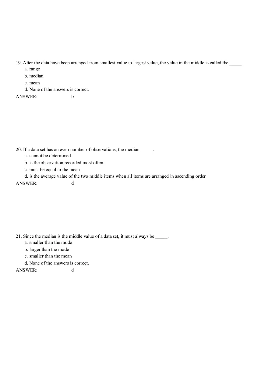 Descriptive Statistics - Numerical Measures Part 1 - Page 7