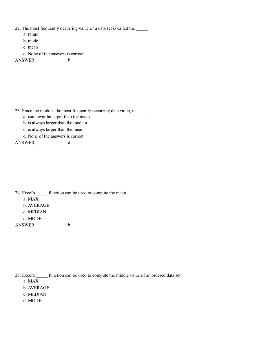 Descriptive Statistics - Numerical Measures Part 1 - Page 8