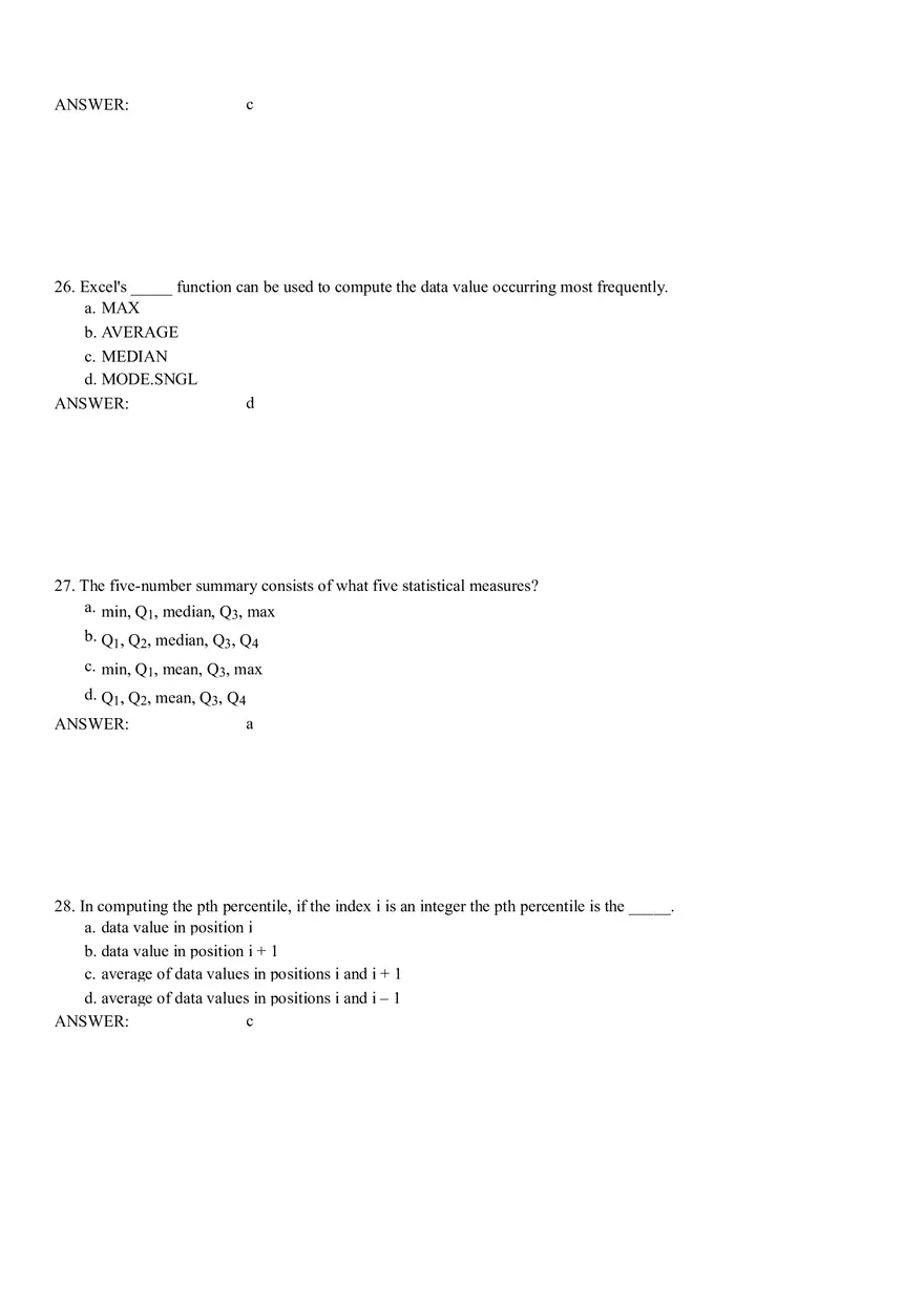 Descriptive Statistics - Numerical Measures Part 1 - Page 9