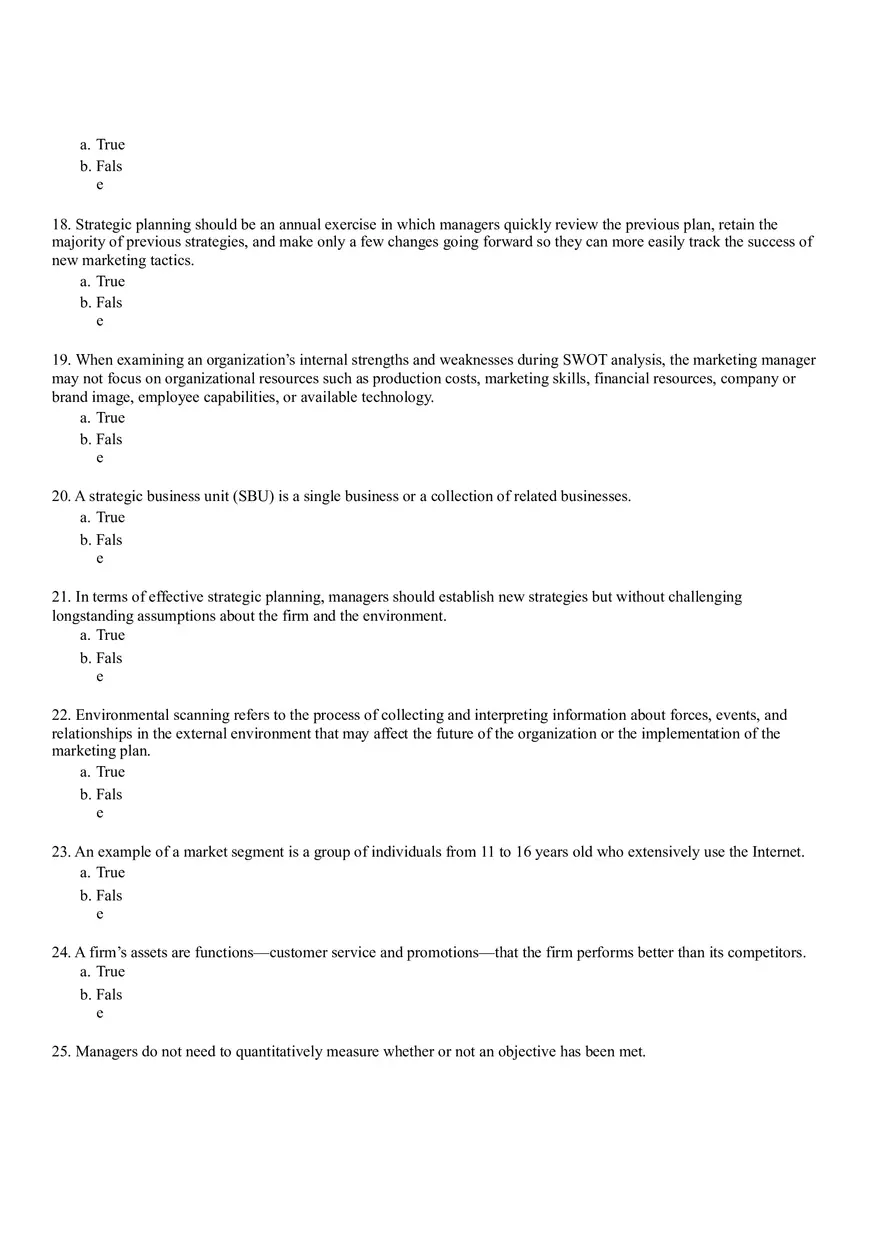 Business Mission and Marketing Plan Part I - Page 6