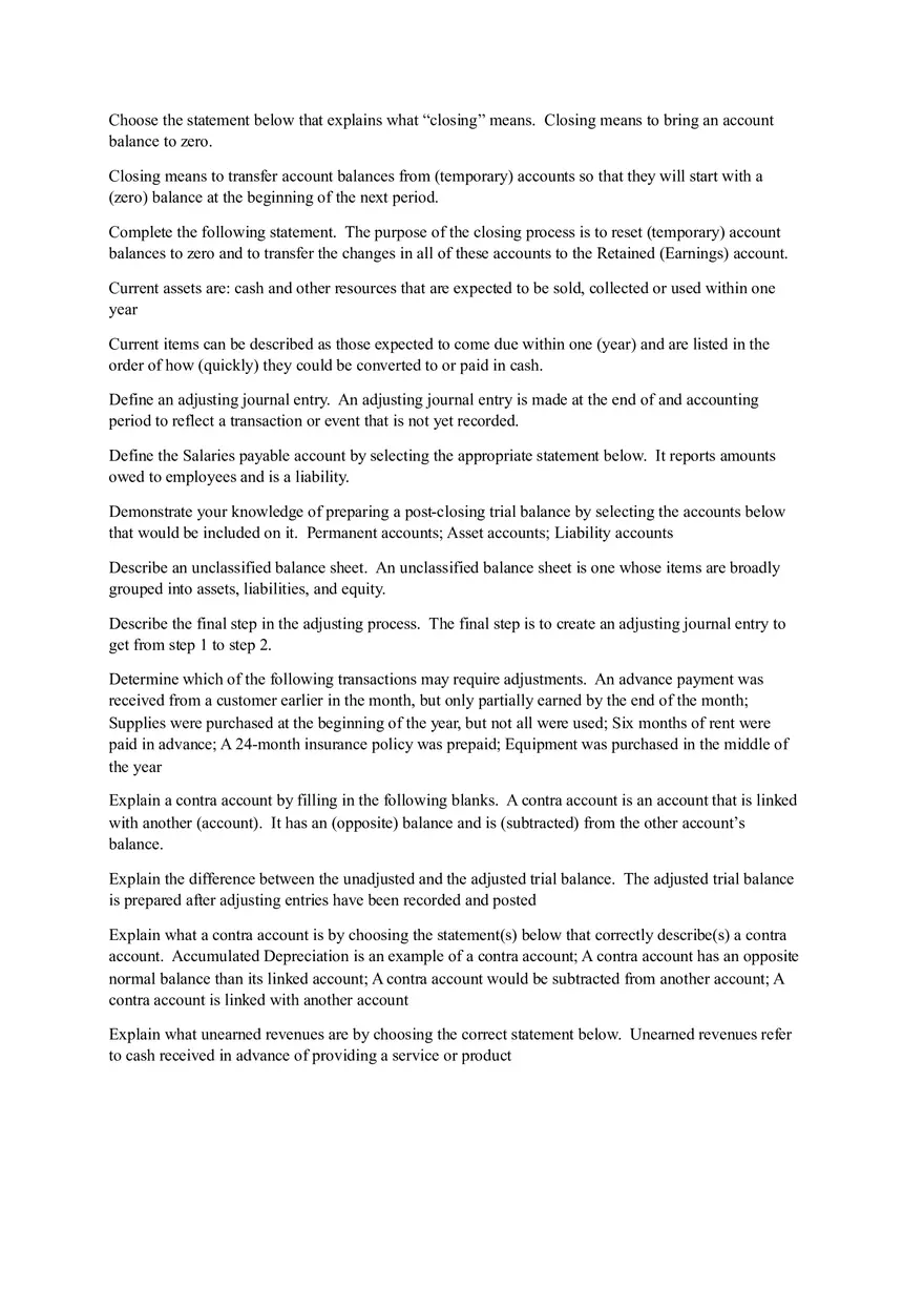 Adjusting Accounts for Financial Statements Assignment - Page 3