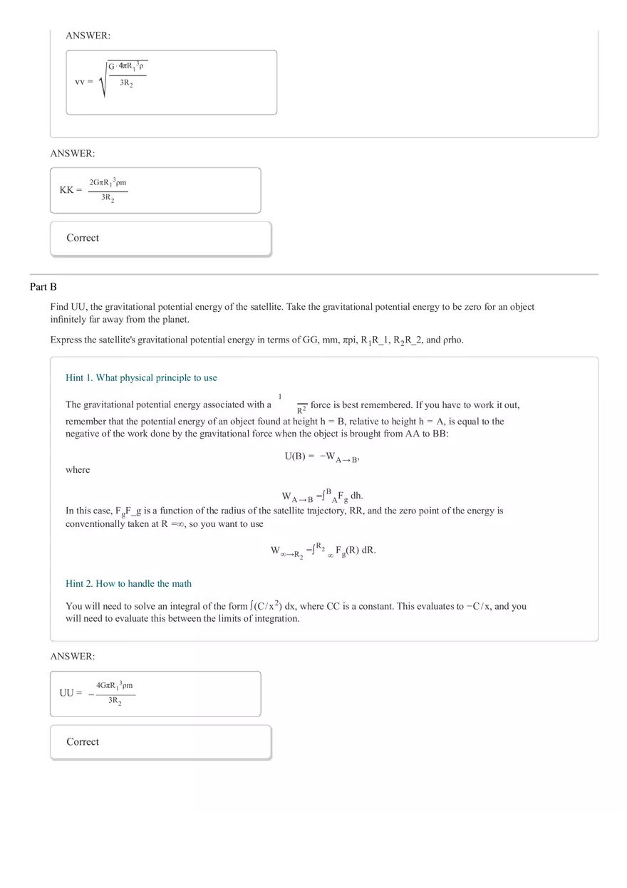 Introduction to Potential Energy Questions - Page 9