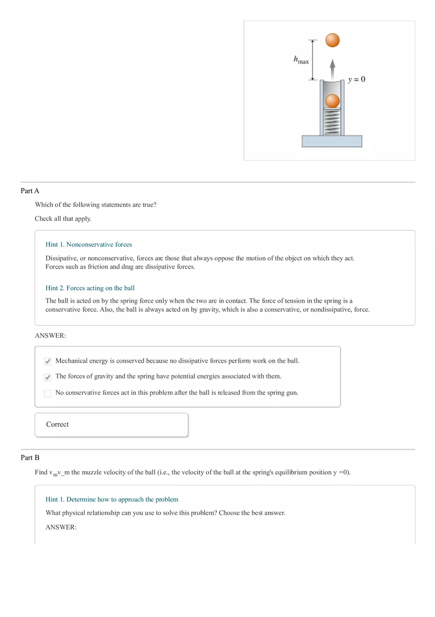 Work, Energy, Power. Questions - Page 15