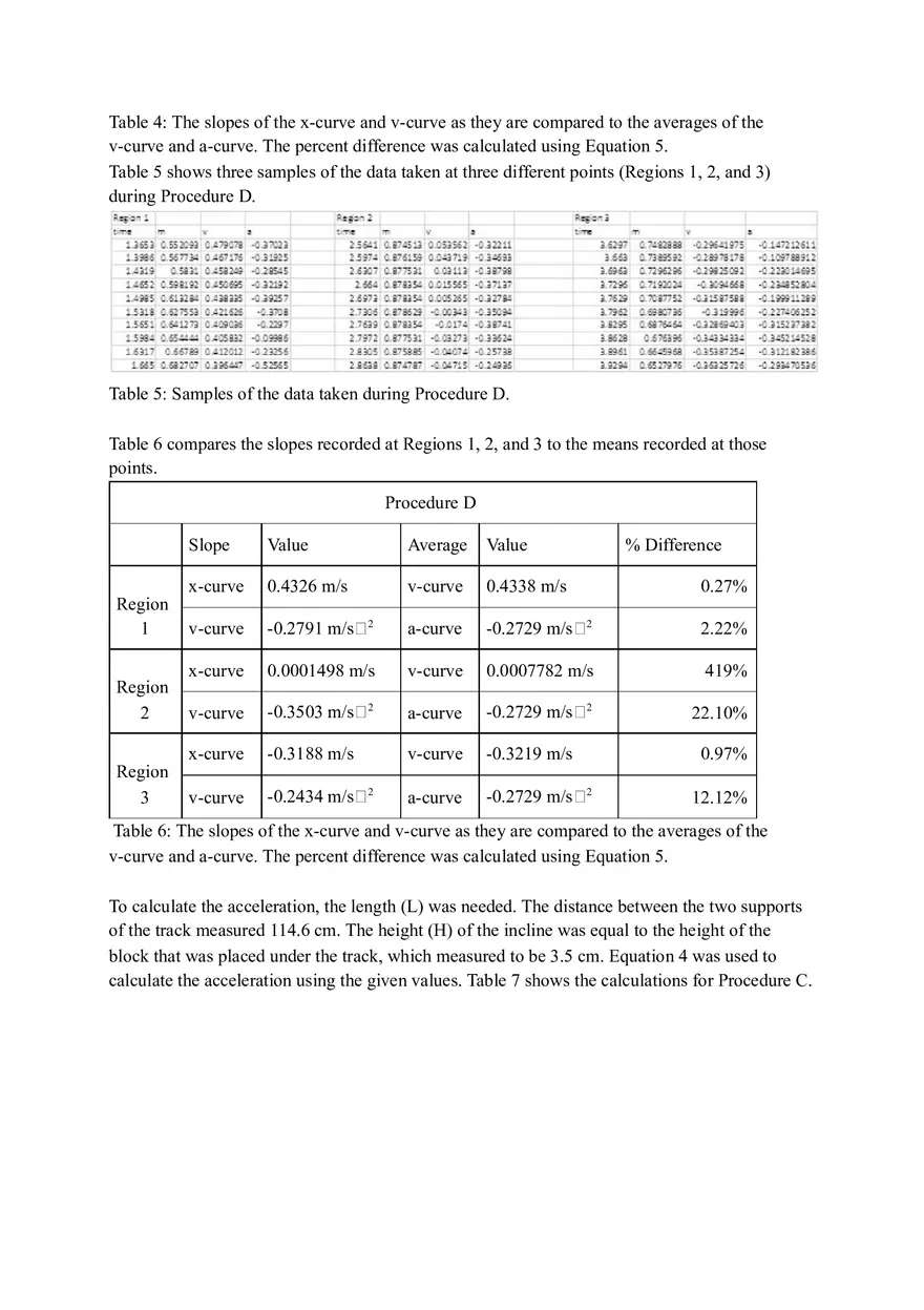 Lab - Introduction to Kinematics Using the Motion Sensor - Page 8