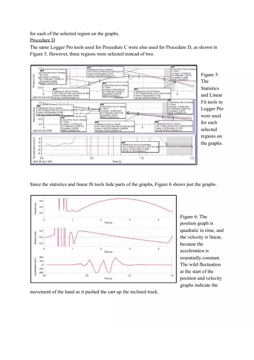 Lab - Introduction to Kinematics Using the Motion Sensor - Page 5