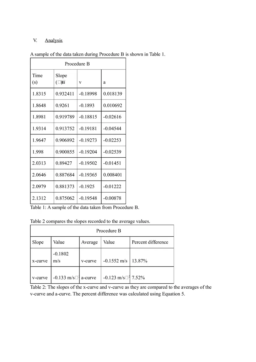 Lab - Introduction to Kinematics Using the Motion Sensor - Page 6