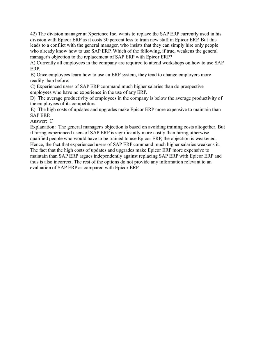 Organizational Behavior (Leadership) Answer Key Part 9 - Page 3
