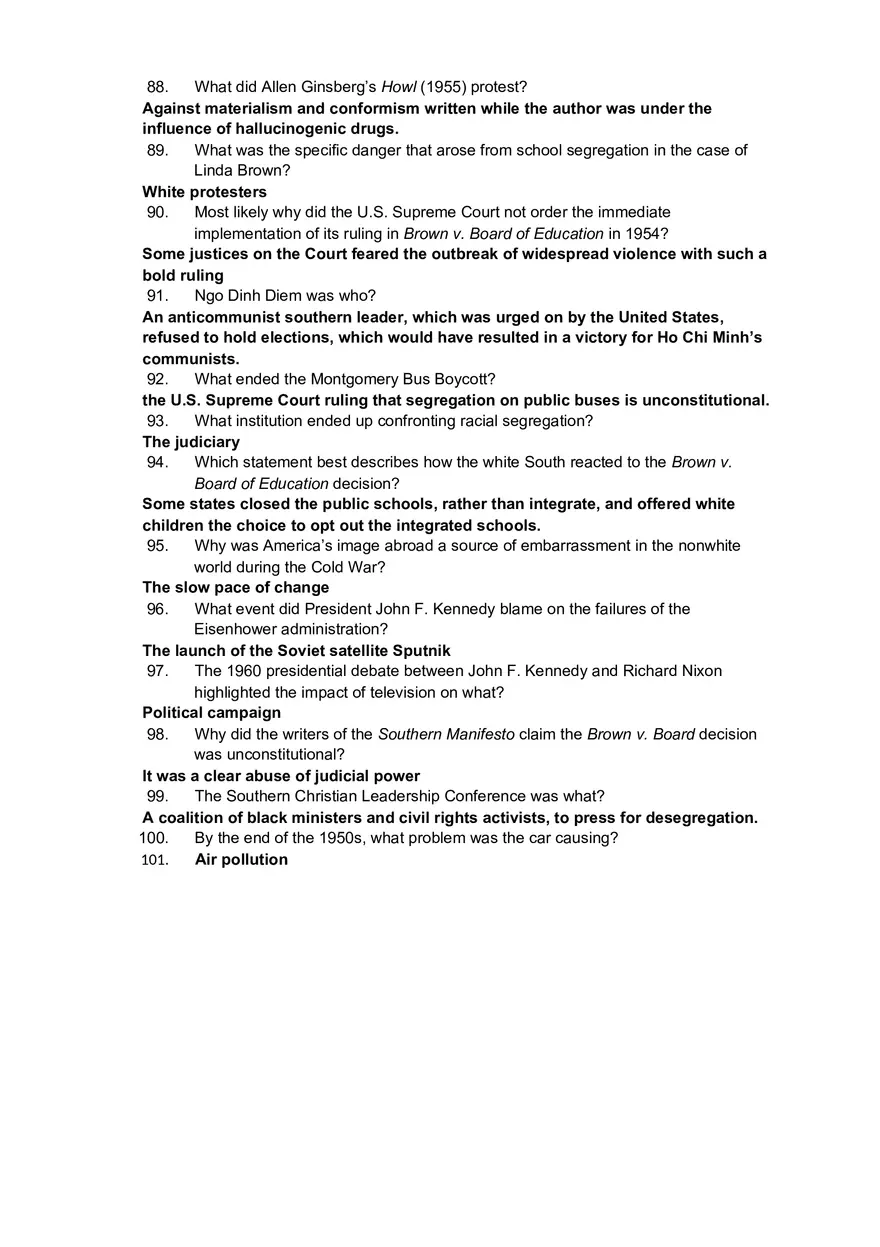 Study Guide - World War II - Page 7