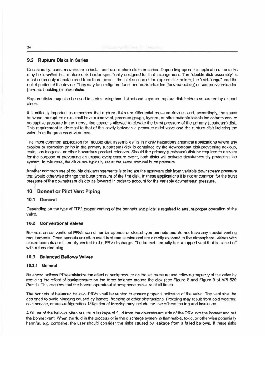Sizing, Selection, and lnstallation of Pressure-relieving Devices (Installation) Part 4 - Page 4
