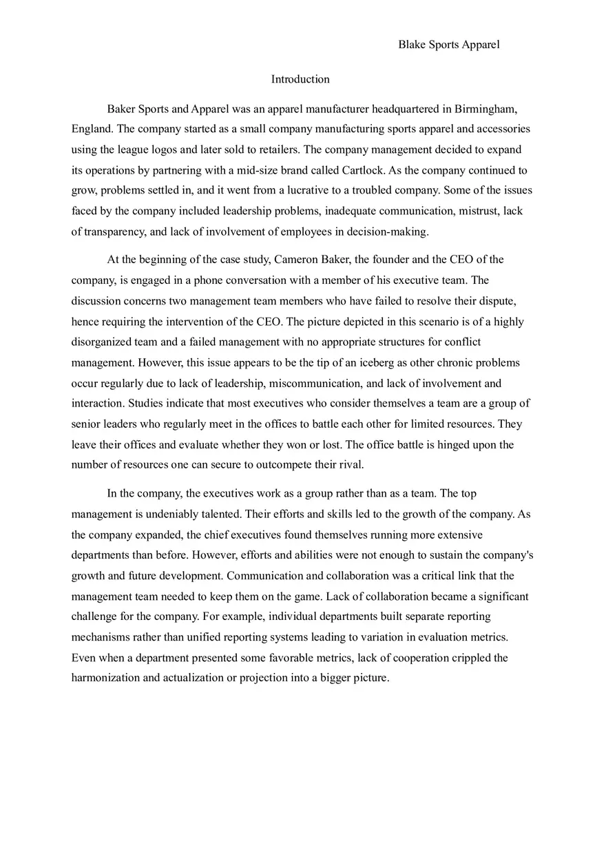 Blake Sports Apparel - Page 1