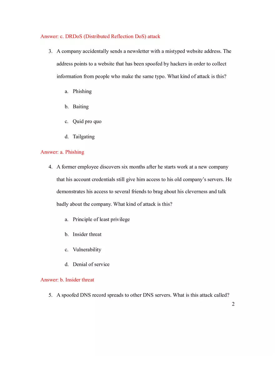 Network Risk Management Solutions Key Review - Page 2