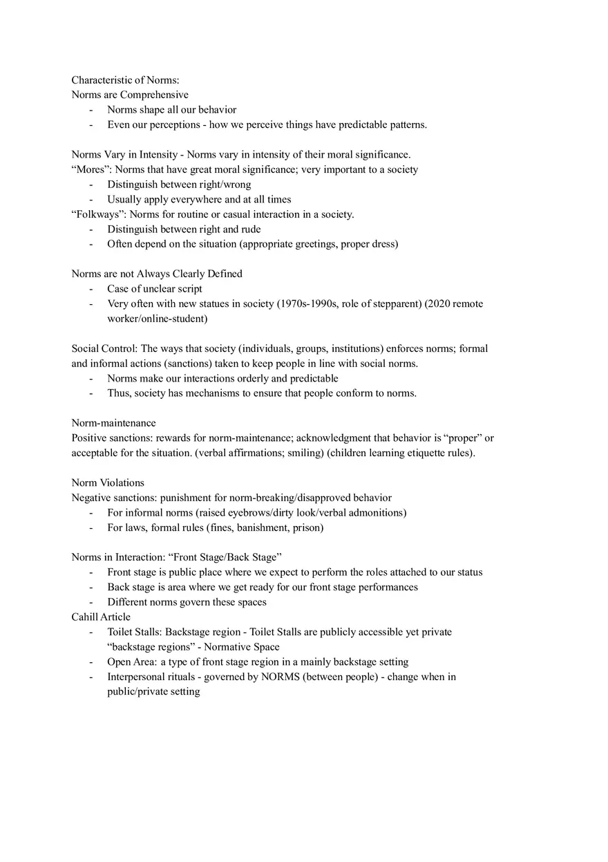 Social Structure Status, Role, and Norm - Page 3