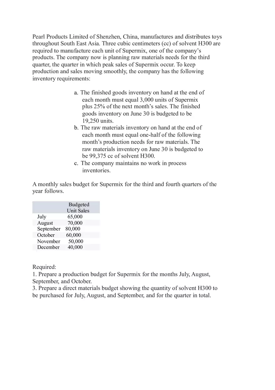 Pearl Products Limited of Shenzhen - Page 1