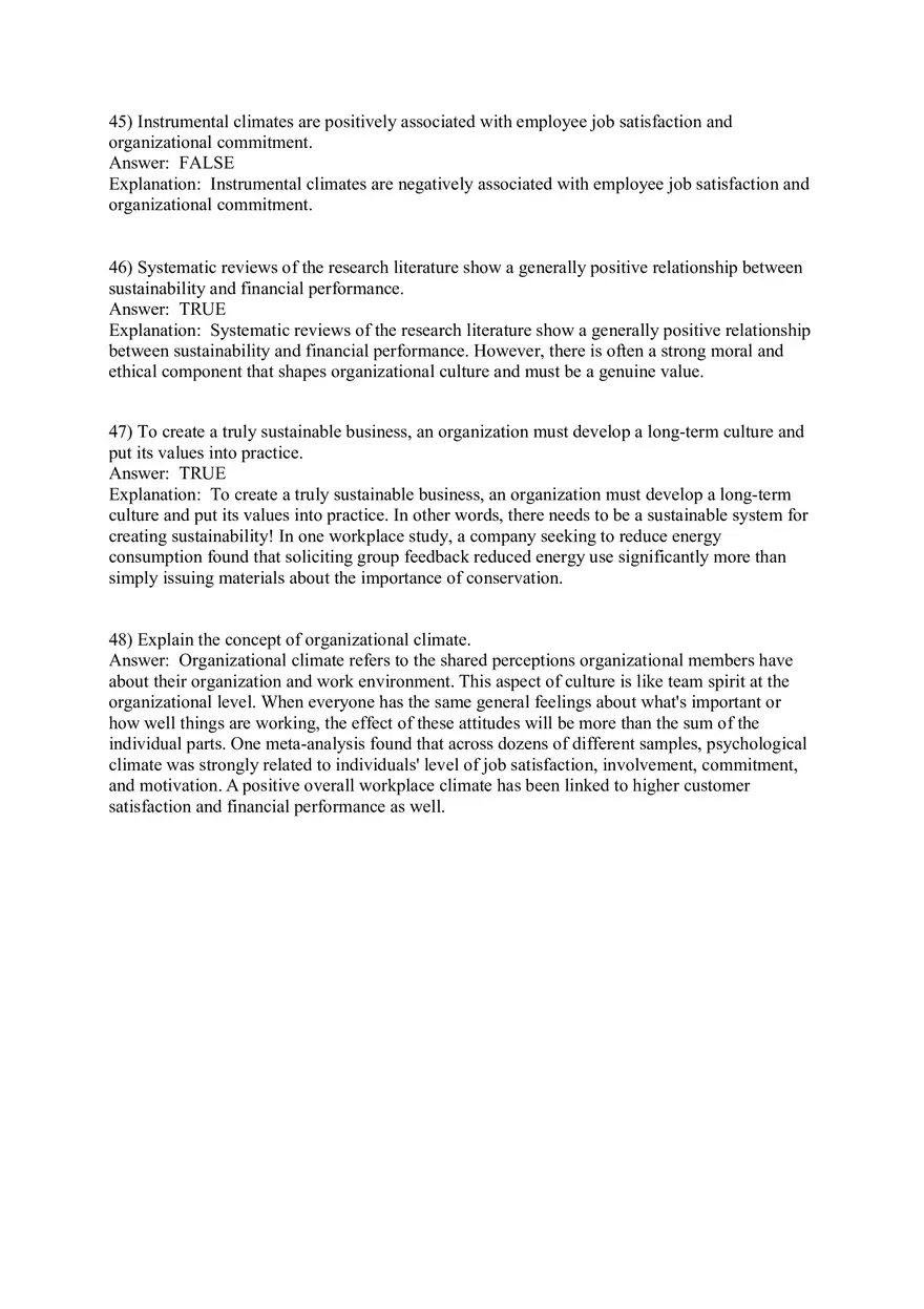 Organizational Culture Answer Key Part 2 - Page 8