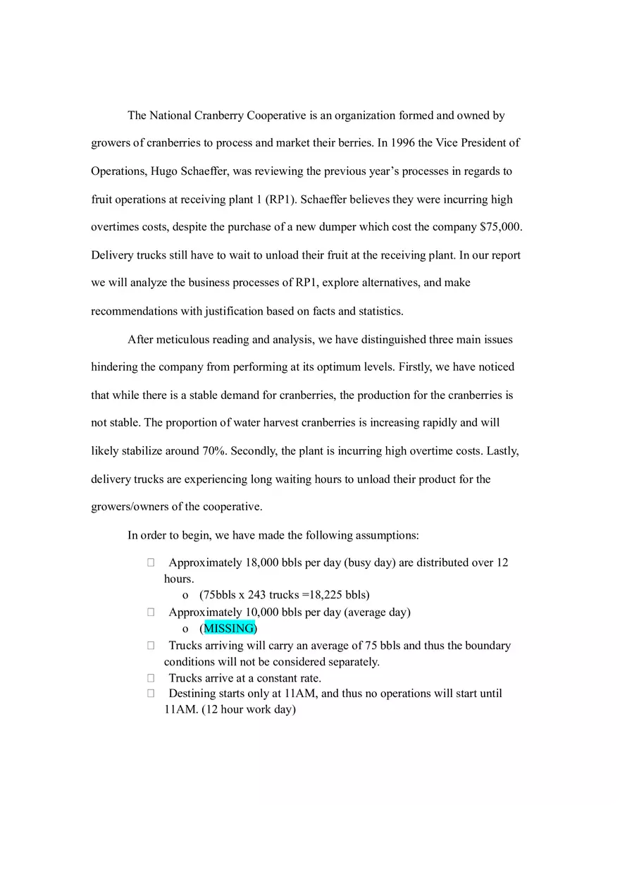 National Cranberry Cooperative - Page 1