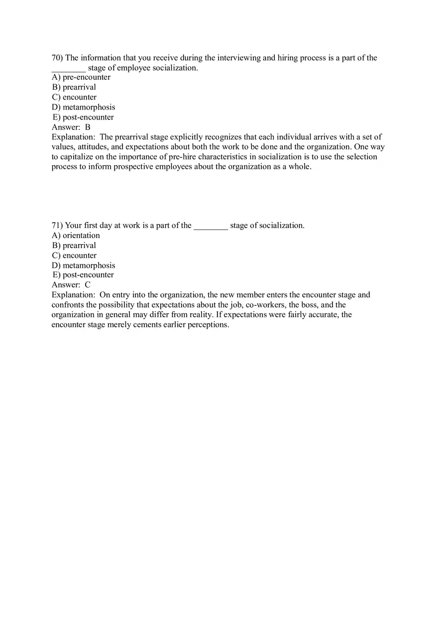 Organizational Culture Answer Key Part 3 - Page 7