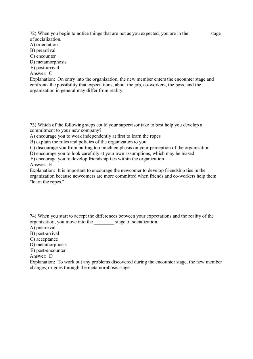 Organizational Culture Answer Key Part 3 - Page 8