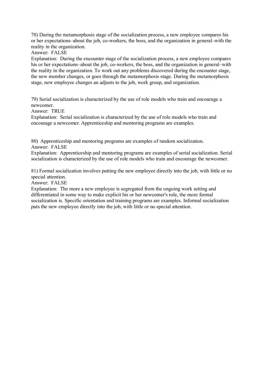 Organizational Culture Answer Key Part 3 - Page 10