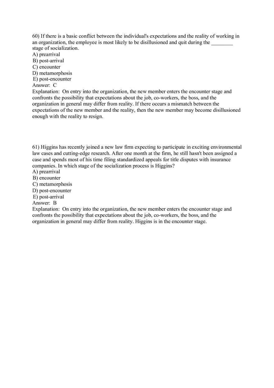 Organizational Culture Answer Key Part 3 - Page 3