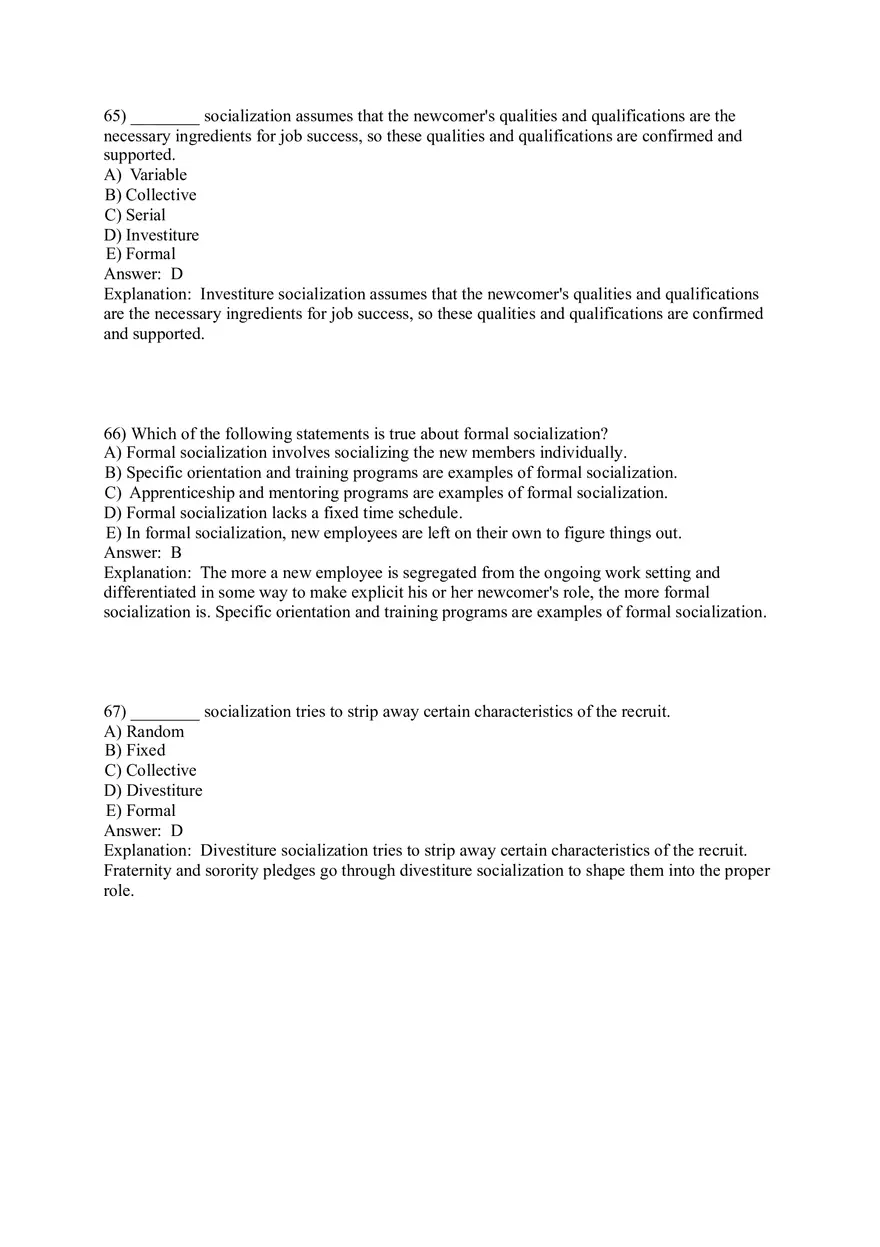 Organizational Culture Answer Key Part 3 - Page 5
