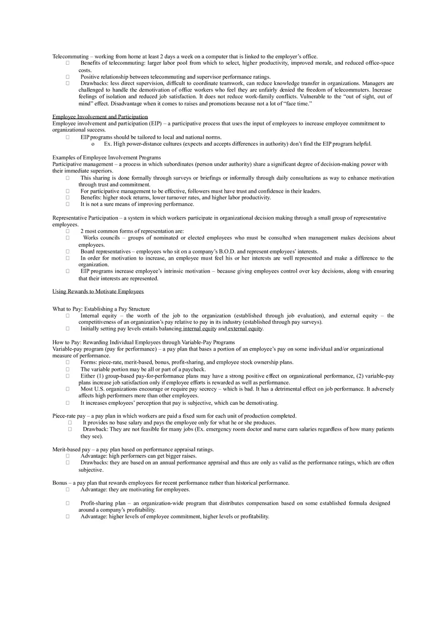 Motivating by Job Design The Job Characteristics Model - Page 2