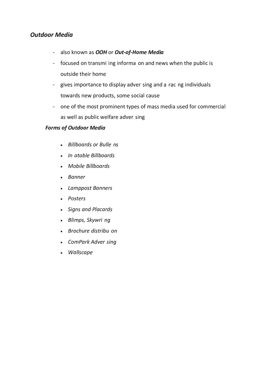 Types of Mass Media - Page 11