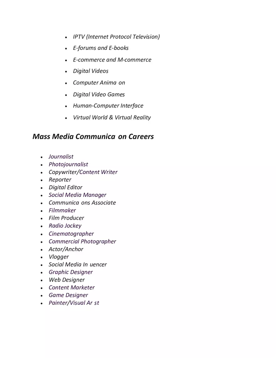 Types of Mass Media - Page 3