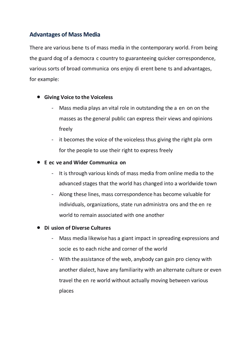 Types of Mass Media - Page 5