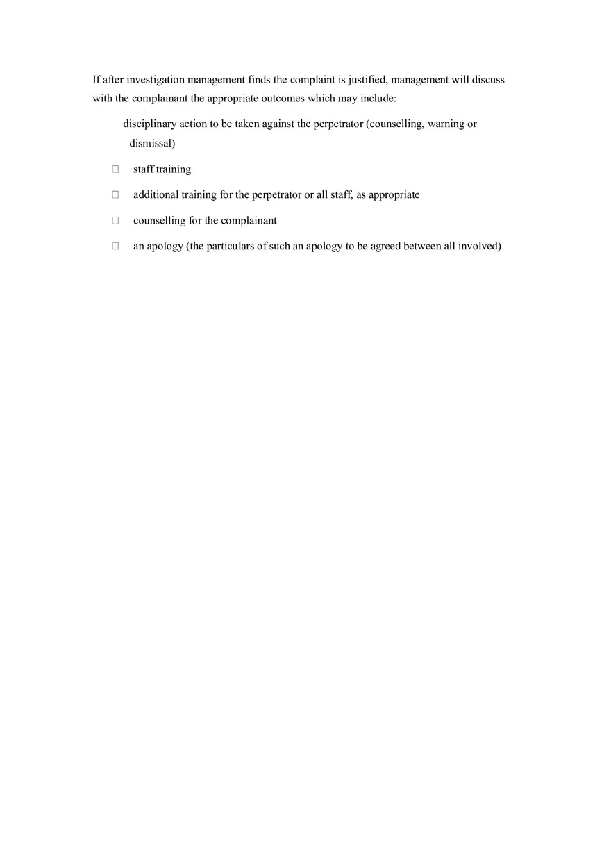 HR Policy and Procedure Manual Template Part 3 - Page 6