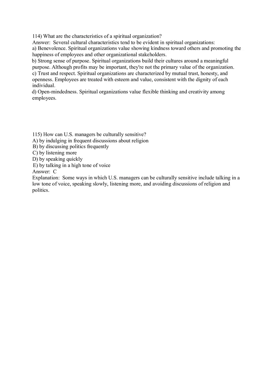 Organizational Culture Answer Key Part 4 - Page 8