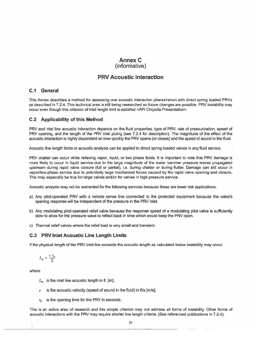 Sizing, Selection, and lnstallation of Pressure-relieving Devices (Installation) Part 5 - Page 10