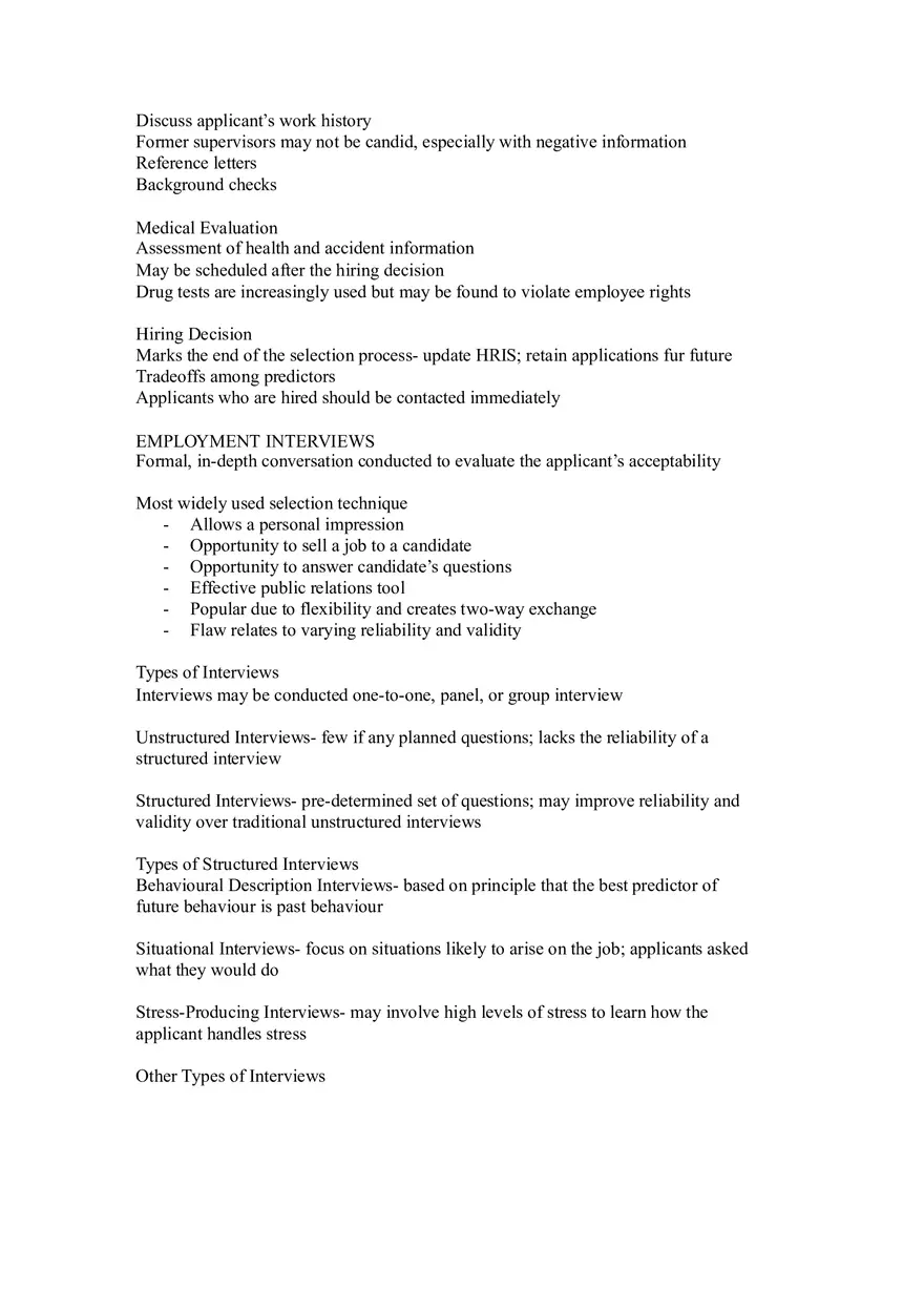 Strategic Human Resource Management Chapters 4-6 - Page 11