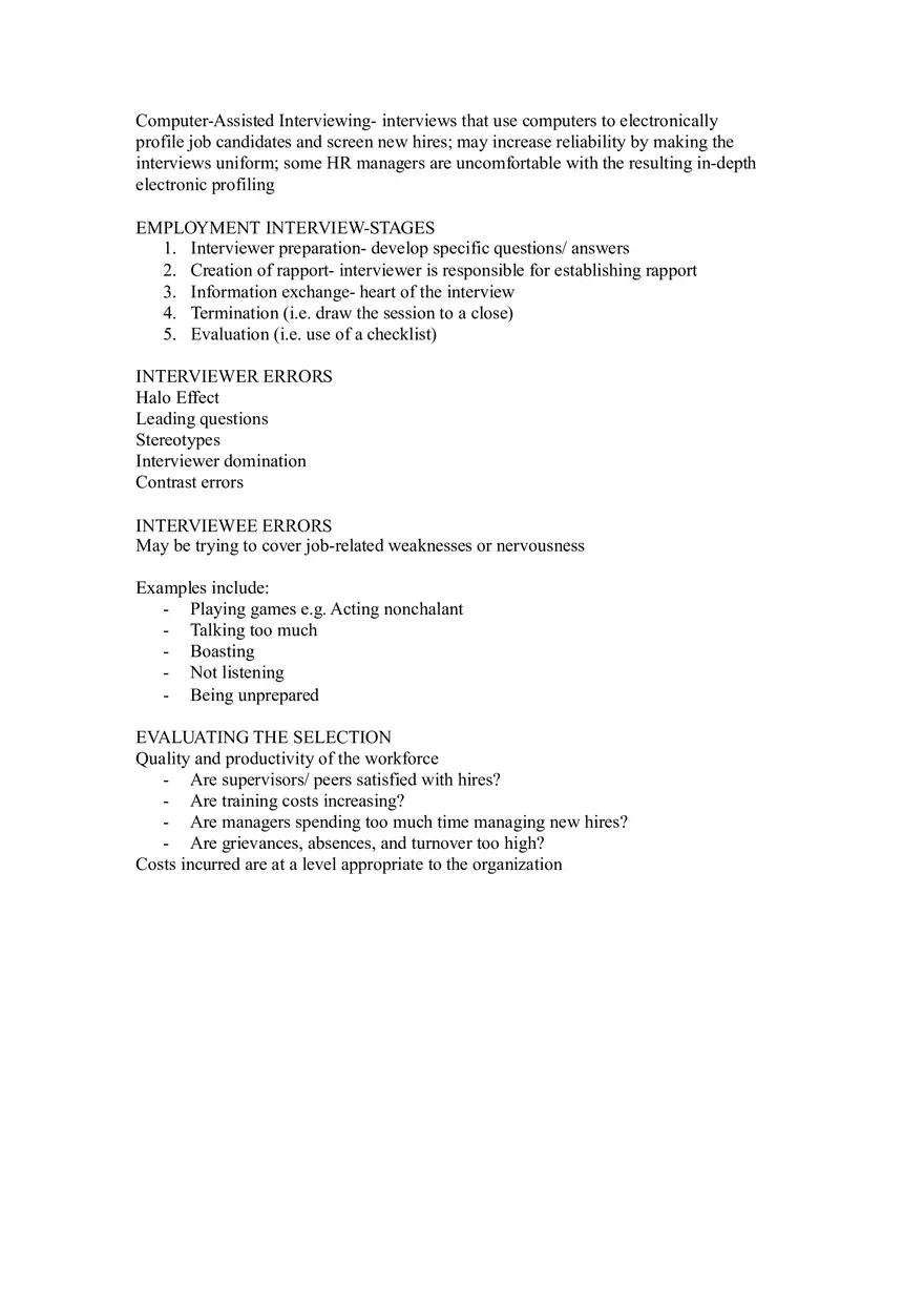 Strategic Human Resource Management Chapters 4-6 - Page 3