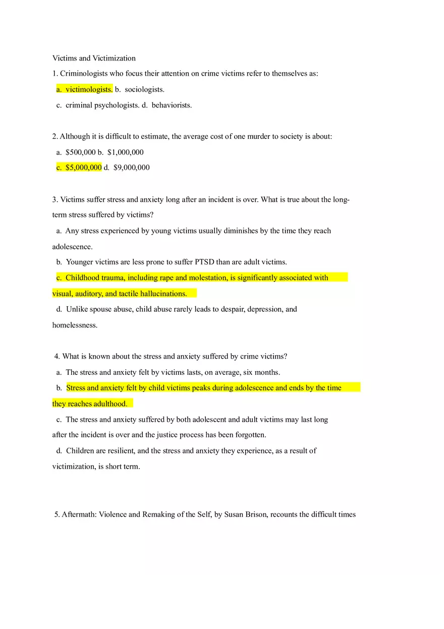 Victims and Victimization - Page 1