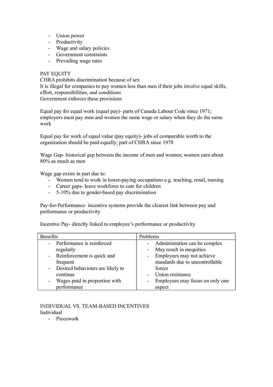 Strategic Human Resource Management Chapters 7-9 - Page 12