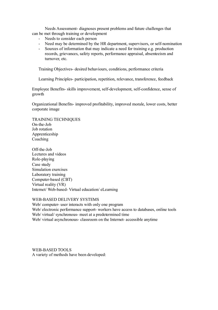 Strategic Human Resource Management Chapters 7-9 - Page 2